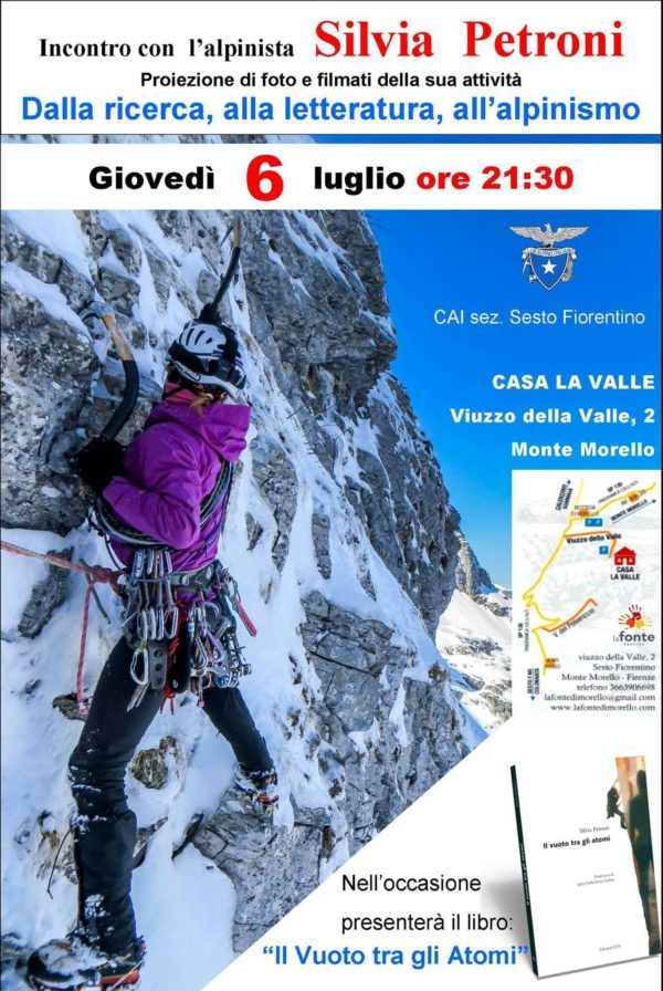 Incontro con l'alpinista Silvia Petroni - 6 luglio