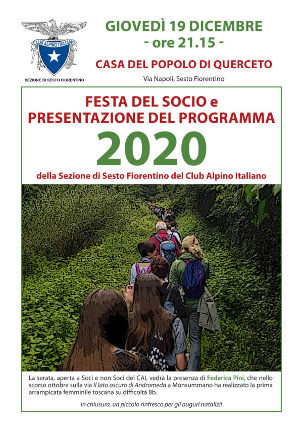 Presentazione del programma 2020