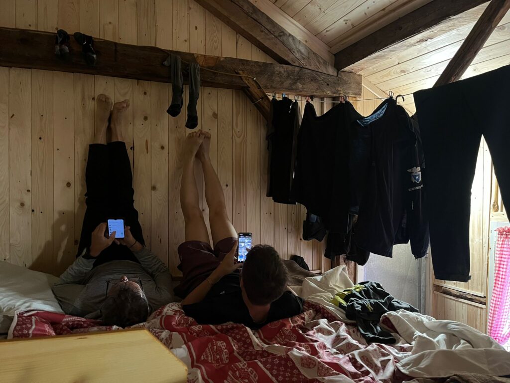 Stretching e relax al rifugio Vazzoler
